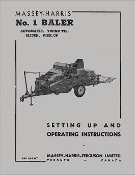 AGCO 1 Rectangular Baler (pto and engine driven) Operator Manual 650564M7 English