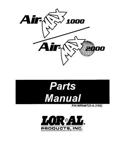 AGCO 1000 2000 AirMax Parts Book WR546723 English