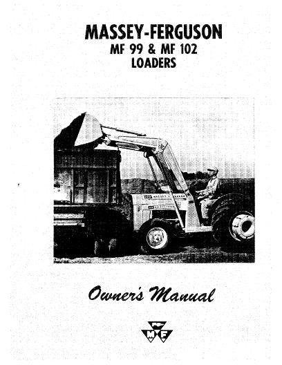 AGCO 102 Industrial Loader Operator Manual 690379M3 English