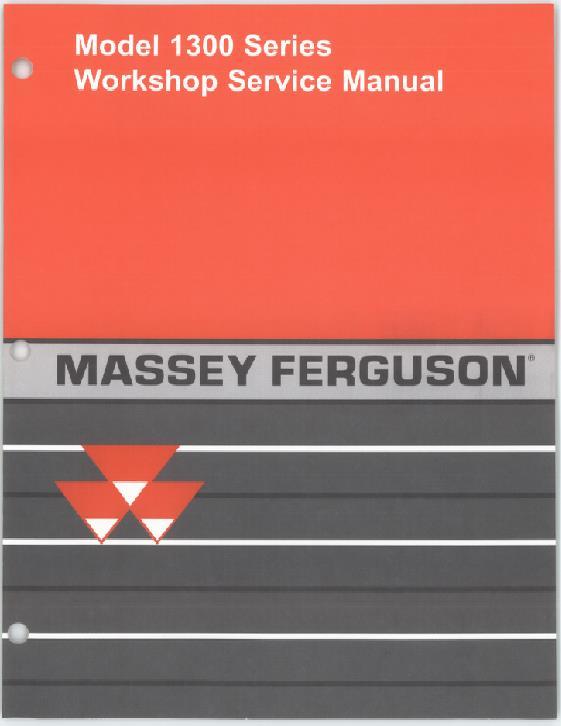 AGCO 1306 1307 1308 1309 Disc Mower Service Manual 700724502A English