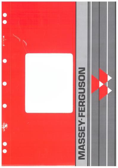 AGCO 152 Tractor Parts Book 1637004M5 English
