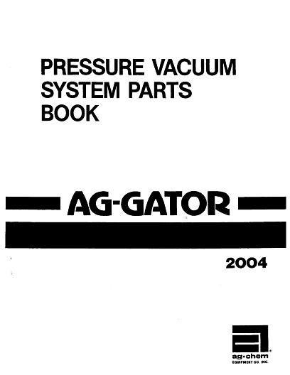 AGCO 2004 AgGator (pressure vac system) Parts Book AG005989 English
