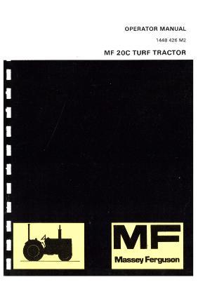 AGCO 20C Turf Tractor (prior sn 9A349200) Operator Manual 1448426M2 English