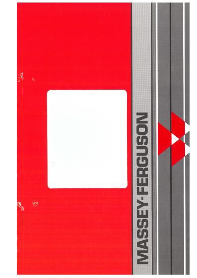 AGCO 2205 Tractor Parts Book 3541958M1 Multiple