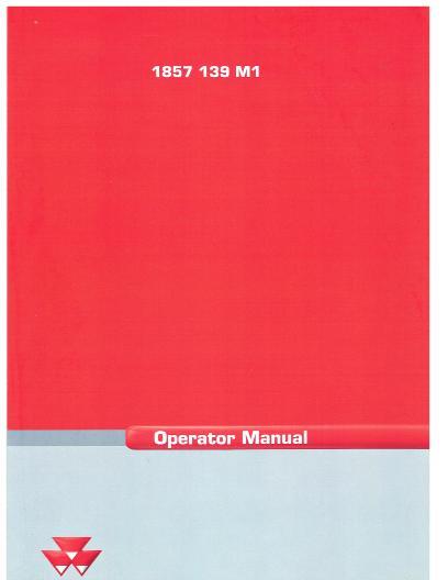 AGCO 231S 241 Tractor Operator Manual 1857139M1 English