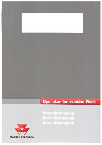 AGCO 261 Tractor Operator Manual 1856912M2 English