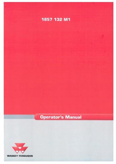 AGCO 271 281 Tractor Operator Manual 1857132M1 English