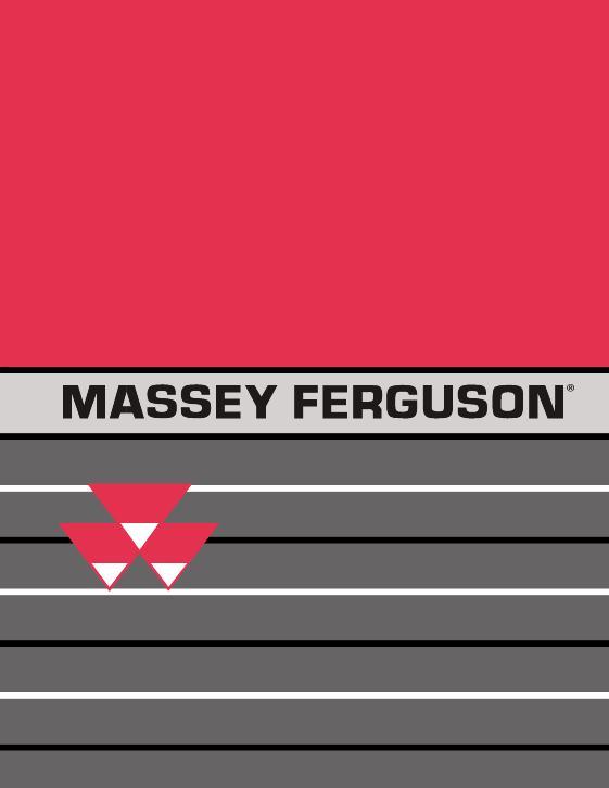 AGCO 2745 2775 2805 Tractor (packet) Service Manual 1448793M3 English