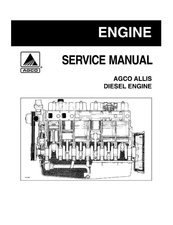 AGCO 320 420 620 634 Sisu (Valmet) Engine (diesel) Service Manual 79017651 English