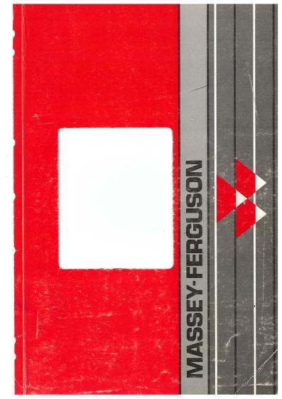 AGCO 3245 Tractor (S, F, FA) Parts Book 3653996M1 Multiple