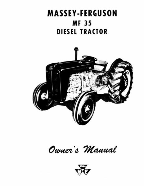 AGCO 35 Tractor (diesel, Canada) Operator Manual 690455M2 English 1 AGCO 35 Tractor (diesel, Canada) Operator Manual 690455M2 English