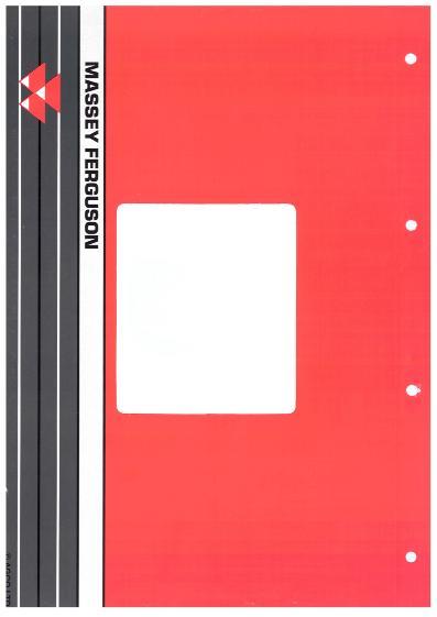 AGCO 3690 Tractor Parts Book 1637223M9 Multiple