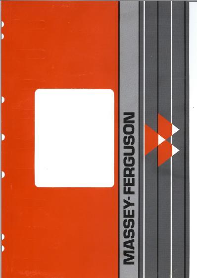 AGCO 374A Tractor (cab, eff sn D03066) Parts Book 3540108M2 English