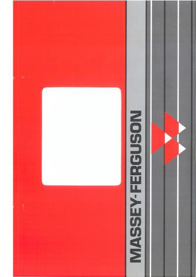 AGCO 394A Tractor Parts Book 3540110M2 English
