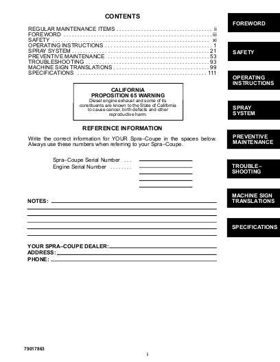 AGCO 4440 4640 Sprayer (72, 80 ft boom, with automatic transmission) Operator Manual 79017863 English 1 AGCO 4440 4640 Sprayer (72, 80 ft boom, with automatic transmission) Operator Manual 79017863 English