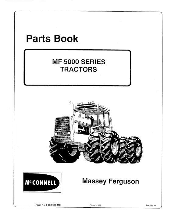 AGCO 5200 Series Tractor Parts Book 3632999M91 English 1 AGCO 5200 Series Tractor Parts Book 3632999M91 English