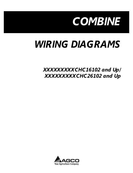 AGCO 520C 530C 9520 9530 9390R A520 (wiring, eff CHC, 2012) Operator Manual 700738403A English 1 AGCO 520C 530C 9520 9530 9390R A520 (wiring, eff CHC, 2012) Operator Manual 700738403A English