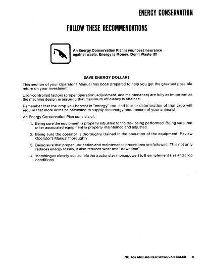 AGCO 555 565 Rectangular Baler Operator Manual 986431 English 1 AGCO 555 565 Rectangular Baler Operator Manual 986431 English