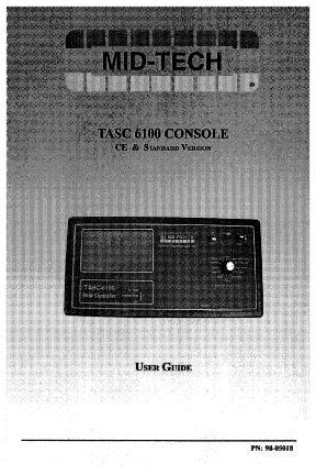 AGCO 6100 Mid-Tech (TASC console, CE & std ver.) Operator Manual AG522409 English 1 AGCO 6100 Mid-Tech (TASC console, CE & std ver.) Operator Manual AG522409 English
