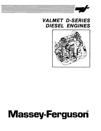 AGCO 612 D Series Sisu (Valmet) Diesel Engine Service Manual 1449228M1 English