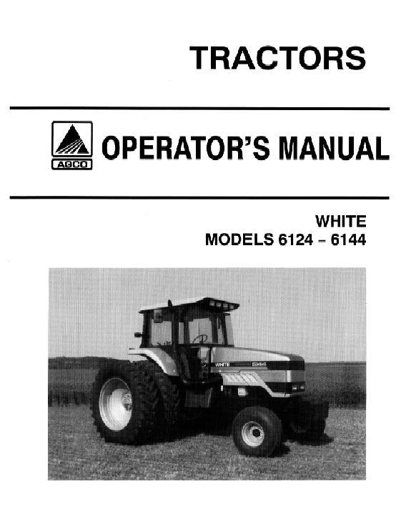 AGCO 6124 6144 Tractor Operator Manual 72505899 English 1 AGCO 6124 6144 Tractor Operator Manual 72505899 English