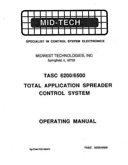 AGCO 6200 6500 Tasc (console) Operator Manual AG053474 English 1 AGCO 6200 6500 Tasc (console) Operator Manual AG053474 English