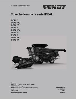 AGCO 7 8 9 IDEAL Combine (Europe only, stage V) Operator Manual ACX2738760 Spanish 1 AGCO 7 8 9 IDEAL Combine (Europe only, stage V) Operator Manual ACX2738760 Spanish
