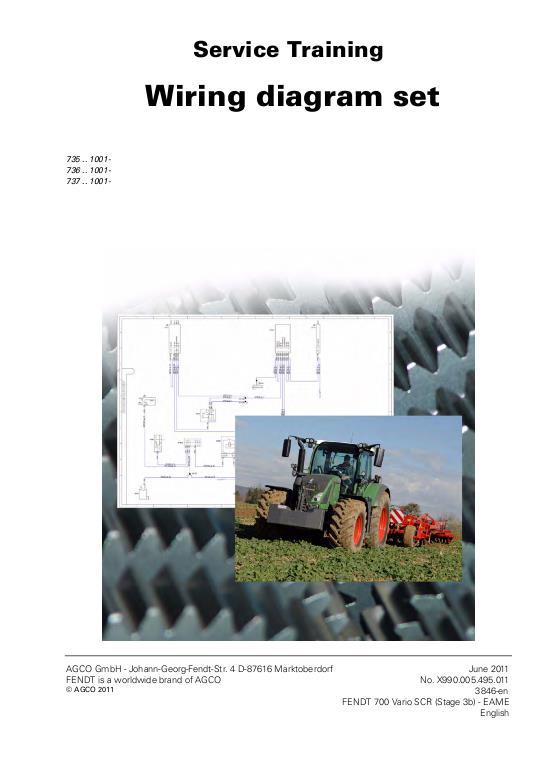 AGCO 714 716 718 720 722 724 (com 3b, No Am schematics) Service Manual 72497480 English