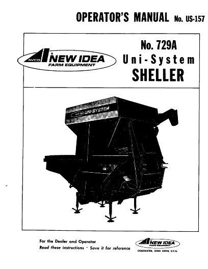 AGCO 729A Sheller (US-133-227) Operator Manual 985779 English 1 AGCO 729A Sheller (US-133-227) Operator Manual 985779 English
