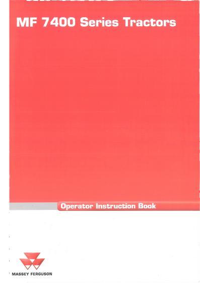 AGCO 7465 7475 7480 7485 7490 7495 (Dyna-Step, tier 2) Operator Manual 3378576M2 English 1 AGCO 7465 7475 7480 7485 7490 7495 (Dyna-Step, tier 2) Operator Manual 3378576M2 English
