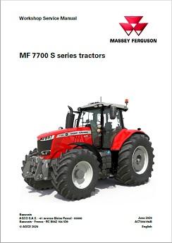 AGCO 7714S to 7726S Tractor (packet) Service Manual ACT004194B English