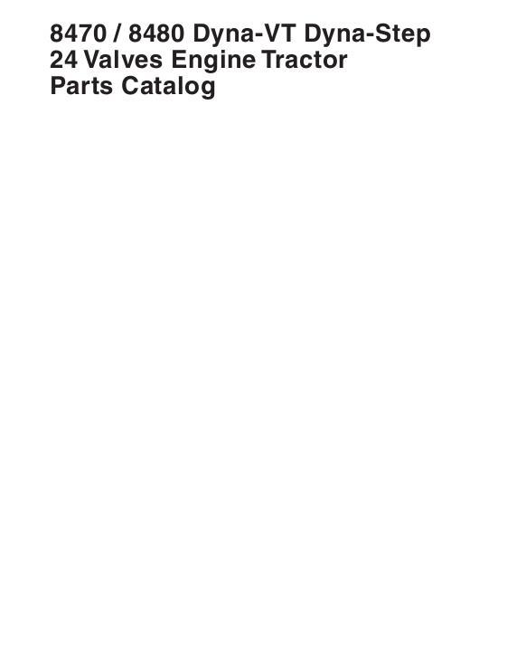 AGCO 8470 8480 Tractor (tier 3) Parts Book 3906071M6 English 1 AGCO 8470 8480 Tractor (tier 3) Parts Book 3906071M6 English