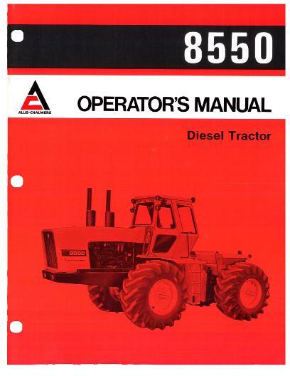 AGCO 8550 Tractor Operator Manual 70261940 English 1 AGCO 8550 Tractor Operator Manual 70261940 English