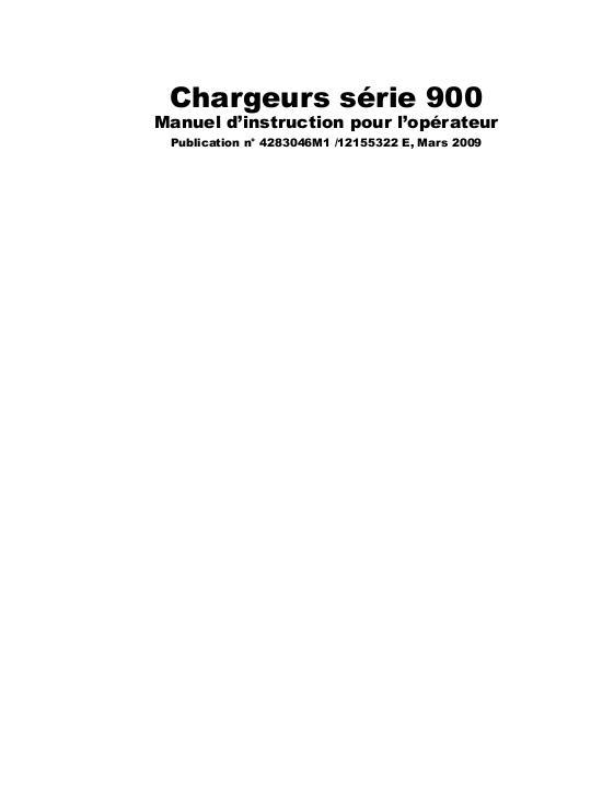 AGCO 900 Series Loader Operator Manual 4283046M1 French 1 AGCO 900 Series Loader Operator Manual 4283046M1 French