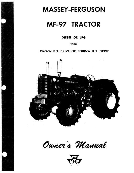 AGCO 97 Tractor Operator Manual 690595M1 English 1 AGCO 97 Tractor Operator Manual 690595M1 English