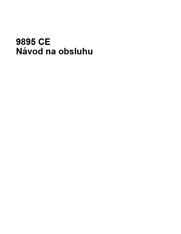 AGCO 9895 Combine (CE) Operator Manual 700732193B Slovakian 1 AGCO 9895 Combine (CE) Operator Manual 700732193B Slovakian
