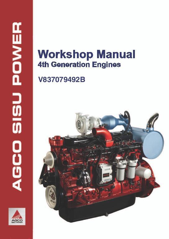 AGCO AGCO Power Sisu 4th Generation Engine (tier 4i) Service Manual V837079492B English
