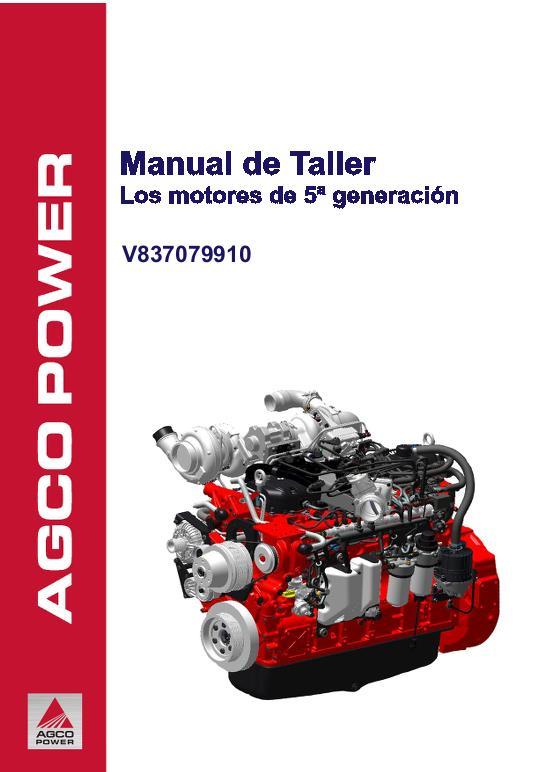 AGCO AGCO Power Sisu 5th Generation AWF Engine (does not include 168) Service Manual V837079910 Spanish