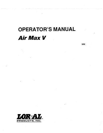 AGCO AirMax 5 Loral (system) Parts Book AG609395 English