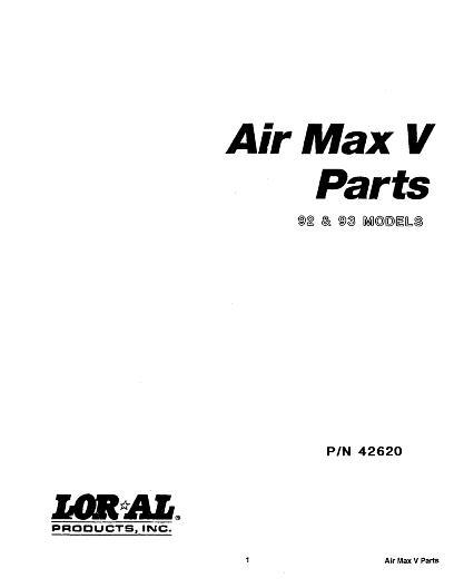 AGCO AirMax V System (1992-93) Parts Book L042620 English