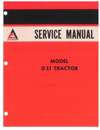 AGCO D21 Tractor Service Manual 79003410 English