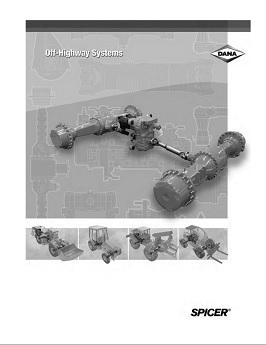 AGCO Dana 750 Front Axle (section) Service Manual 79037599A Multiple