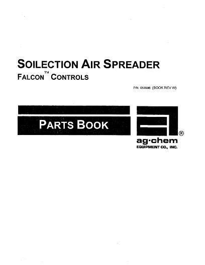 AGCO Falcon Control System (soilection air spreader) Parts Book AG053996 English