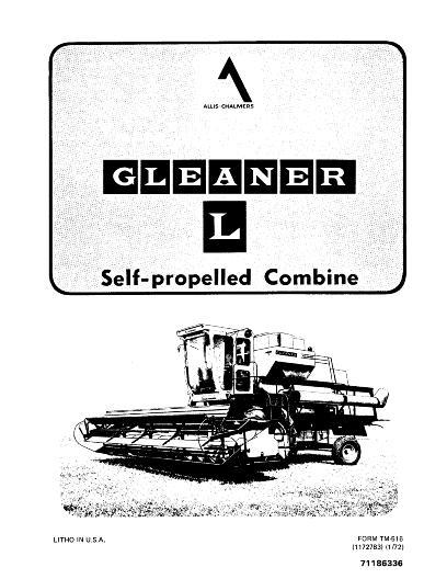 AGCO L Combine (prior sn 2601) Operator Manual 71186336 English 1 AGCO L Combine (prior sn 2601) Operator Manual 71186336 English
