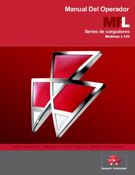AGCO L100 Loader Operator Manual 79035446D Spanish