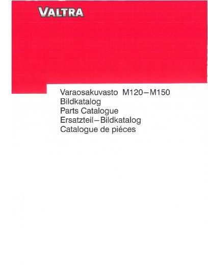 AGCO M120 M150 Tractor Parts Book V39569571 English