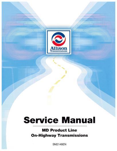 AGCO MD Allison (auto transmission) Service Manual AG054596 English