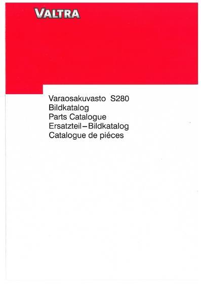 AGCO S280 Tractor (picture book) Parts Book V39568571 English