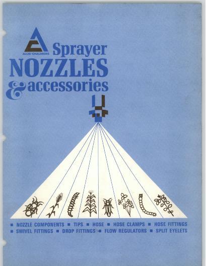 AGCO Sprayer Nozzles & Accessories (side rear mtd. boom & wand) Parts Book 79001303 English