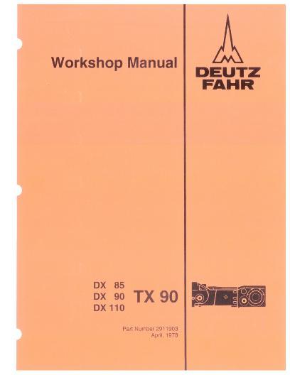 AGCO TW90 Transmission Service Manual 2911903 Multiple